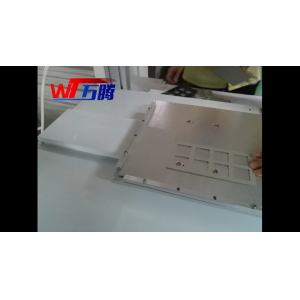 纸品行业-自动抬针涂胶机案例5-点胶机灌胶机生产